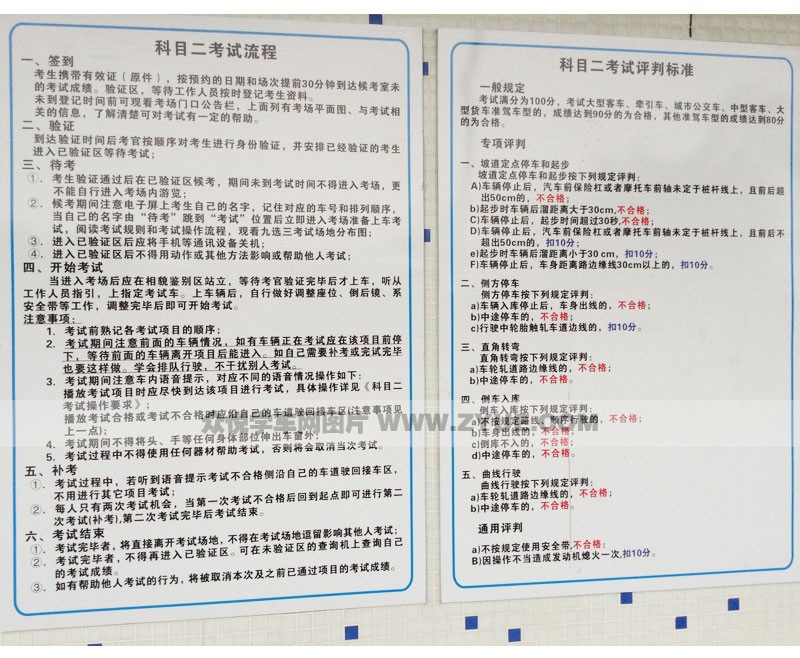 裕安駕?？颇慷荚嚵鞒膛c評判標準圖